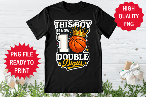 10th Birthday Boy of Basketball Lover Graphics