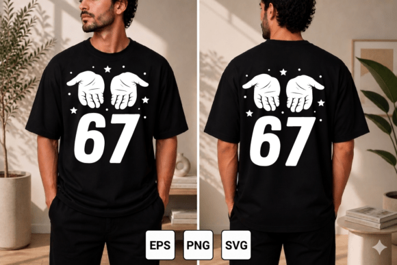 67 Birthday Design: Graphics for T-Shirt Designs