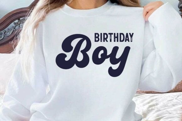 Birthday Boy SVG, Retro Birthday Boy PNG
