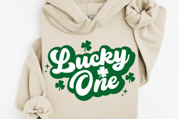 Lucky One Svg, Graphics & T-Shirt Designs